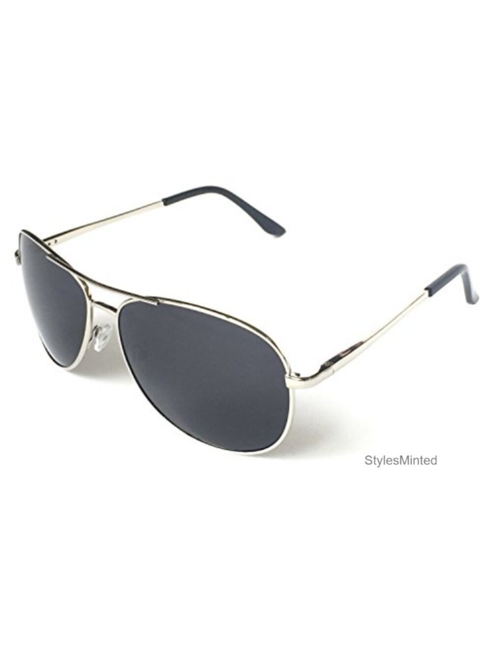 Polarized Aviator Sunglasses, UV400 Protection, Metal Alloy Frame, Spring Hinge